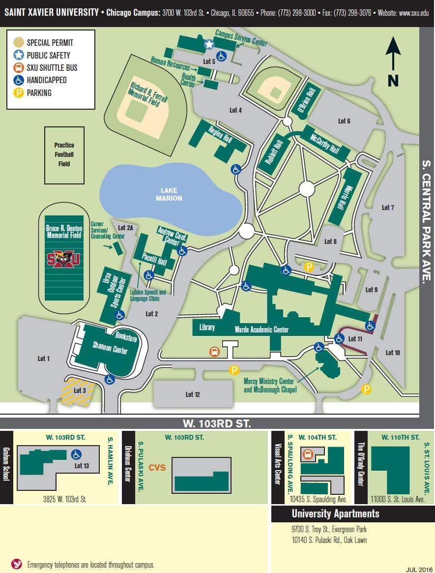 芝加哥大学校园地图