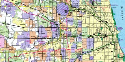 地图90号州际公路