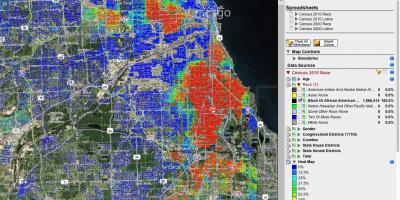 芝加哥拍摄的热点地图